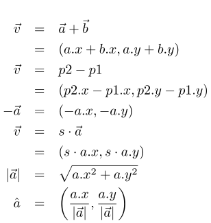 Elementary vector albegra.