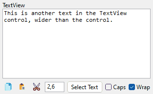 Control TextView activando y desactivando el ajuste del texto.