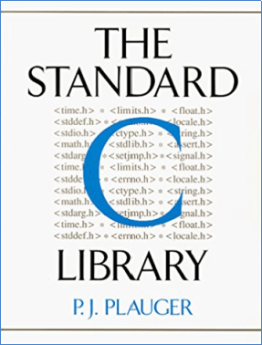 "The C Standard Library" book cover.