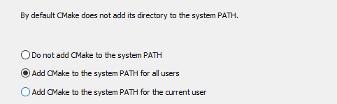 visual studio cmake